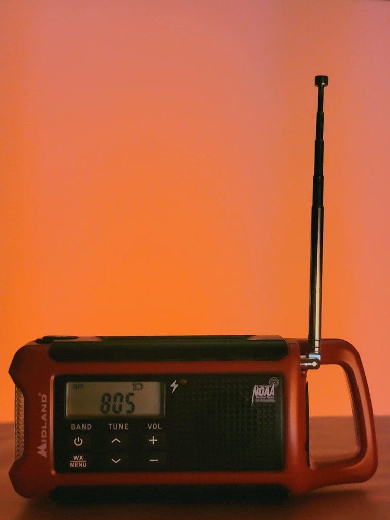 Radio for weather alerts